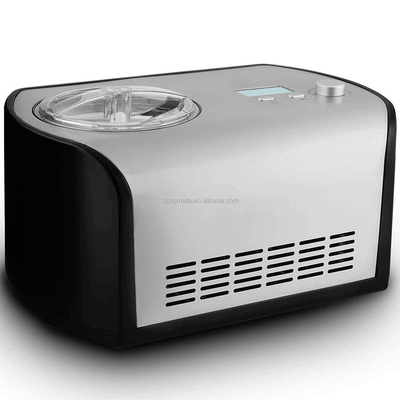 Hotel Ice Cream Maker Machine with Compressor Quality Homemade Professional Ice Cream Ideal for Gelato Sorbet Frozen Yogurt